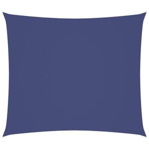 vidaXL Para-sol estilo vela tecido oxford retangular 2x2,5 m azul