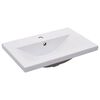 vidaXL Lavat&oacute;rio embutido 61x39,5x18,5 cm cer&acirc;mica branco