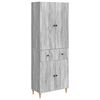 vidaXL Conjunto de Gabinete 2 pcs 66 x 34,5 x 90 cm