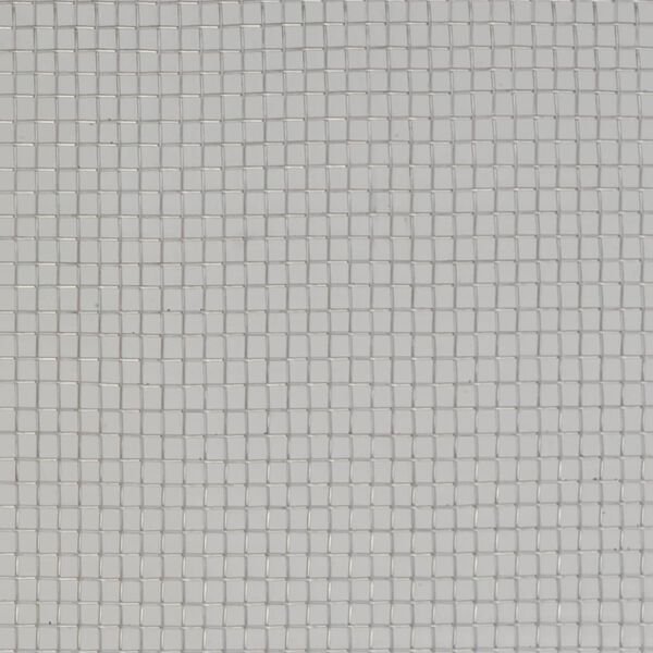 vidaXL Rede de malha 100x500 cm a&ccedil;o inoxid&aacute;vel prateado