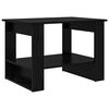 vidaXL Mesa de centro Carvalho Preto 72 x 50 x 50 cm