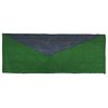 vidaXL Saco-cama campismo leve tipo envelope 2 pcs 1100g 10 &ordm;C verde