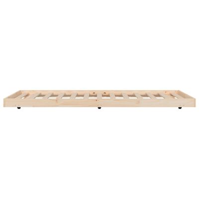 vidaXL Estrutura de cama 80x200 cm madeira de pinho maciça
