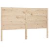 vidaXL Cabeceira de cama 206x4x100 cm pinho maci&ccedil;o