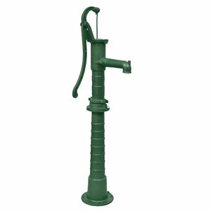 vidaXL Bomba de &aacute;gua para jardim com suporte de ferro fundido