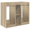 vidaXL Arm&aacute;rio de Golfe Liso Carvalho Sonoma 102 x 45 x 85,5 cm