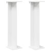 vidaXL Suporte para Plantas 2 unid. Branco 25 x 25,5 x 100,5 cm