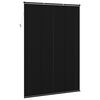 vidaXL Cortina Veneziana Manual Ajust&aacute;vel Preto 213 x 140 cm PVC