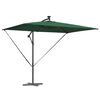 vidaXL Guarda-sol de Bananeira Cantilever Verde 294 x 200 x 254 cm