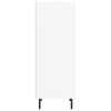 vidaXL Aparador 34,5x32,5x90 cm madeira processada branco