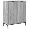 vidaXL Buffet Cinza Sonoma 69,5 x 33 x 82 cm Madeira processada