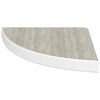vidaXL Prateleiras canto parede 2 pcs 35x35x3,8 cm MDF carvalho/branco