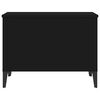 vidaXL Mesa de centro 60x44,5x45 cm derivados de madeira preto