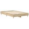 vidaXL Estrutura da Cama Sonoma 137 x 190 cm Derivados de Madeira