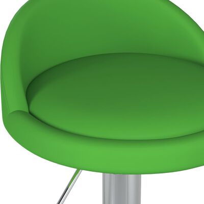 vidaXL Banco de massagens couro artificial verde