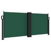 vidaXL Toldo lateral retr&aacute;til 100x600 cm verde-escuro