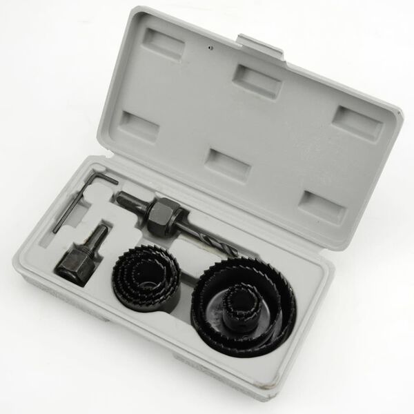 VOREL Conjunto brocas craneanas 11 pcs 19-64 mm 22570