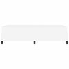 vidaXL Estrutura da Cama com colchão Branco 80 x 200 cm tecido