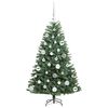 vidaXL &Aacute;rvore de Natal Articulada Artificial Verde 120 cm PVC e Metal