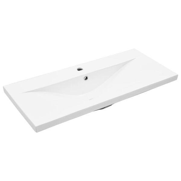 vidaXL Arm&aacute;rio com lavat&oacute;rio embutido madeira velha