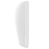vidaXL Orelha de Cabeceira Outros Branco Puro 40 x 23 x 6 cm