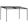 vidaXL Gazebo com telhado 4x3x2,5 m alum&iacute;nio e a&ccedil;o antracite