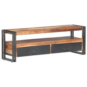 vidaXL M&oacute;vel de TV 120x30x40 cm madeira maci&ccedil;a