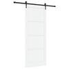 vidaXL Porta Deslizante ORKDAL Branco 93 x 232 cm