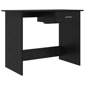 vidaXL Mesa Carvalho Preto 100 x 50 x 76 cm Derivados de Madeira