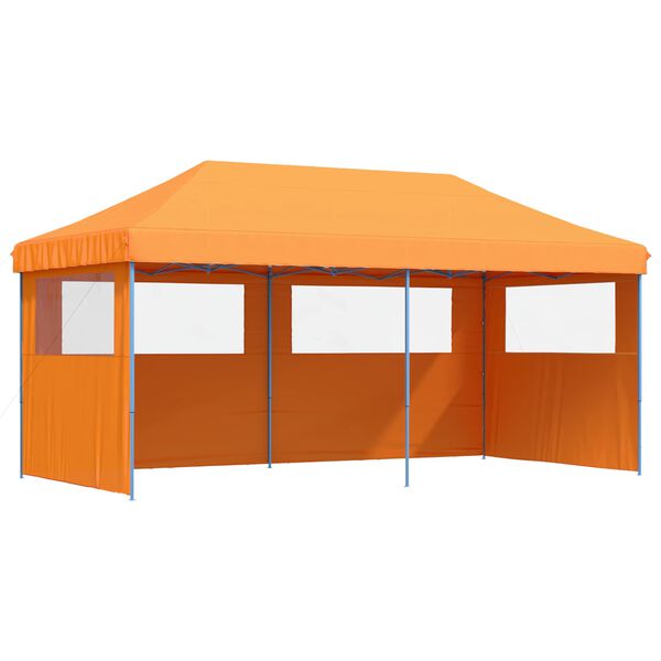 vidaXL Tenda de Festa Laranja 292 x 580 x 315 cm Tecido Oxford
