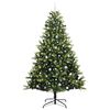 vidaXL &Aacute;rvore de Natal Artificial Articulada 300 LEDs Verde 240 cm