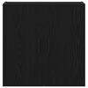 vidaXL Estante de Parede Carvalho Preto 60 x 31 x 60 cm