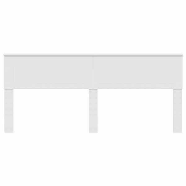vidaXL Cabeceira Branco 200 cm Madeira processada