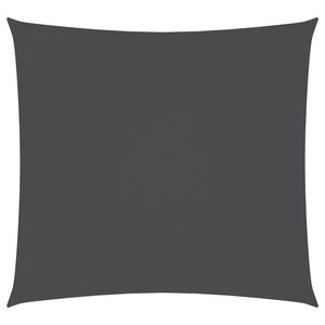 vidaXL Para-sol vela tecido oxford quadrado 2x2 m antracite