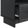 vidaXL Gabinete para TV Preto 102 x 34,5 x 50 cm Derivados de Madeira