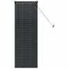 vidaXL Persianas venecianas Manual Preto 130 x 55 cm Alum&iacute;nio