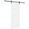 vidaXL Porta Deslizante 93 x 232 cm Derivados de Madeira