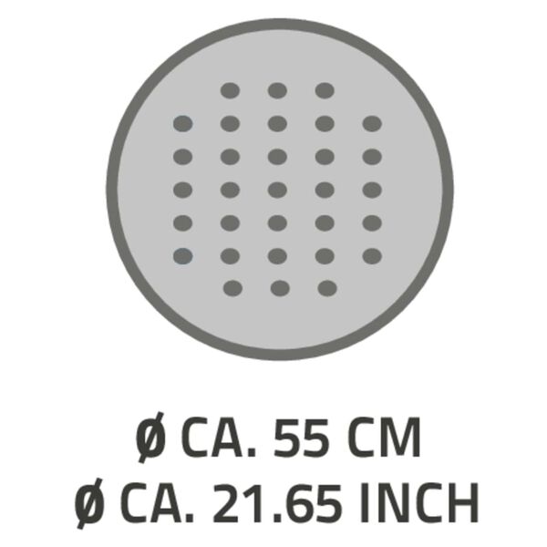 RIDDER Tapete de chuveiro antiderrapante Tecno bege