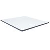 vidaXL Sobre-colch&atilde;o para cama boxspring 200x160x5 cm maciez m&eacute;dia