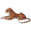 vidaXL Leopardo de peluche, castanho, XXL