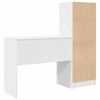 vidaXL Mesa com gaveta 2 pcs Branco