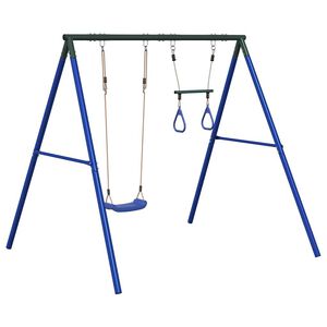 vidaXL Conjunto de baloi&ccedil;o para exterior com um baloi&ccedil;o e trap&eacute;zio