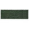 vidaXL Tela de Varanda com Folhas Verde-Escuro 300 x 100 cm