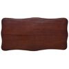 vidaXL Mesa de cabeceira 60x30x60 cm mogno maci&ccedil;o castanho cl&aacute;ssico