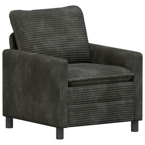 vidaXL Sof&aacute; Antracite 76 x 81 x 87,5 cm Poli&eacute;ster