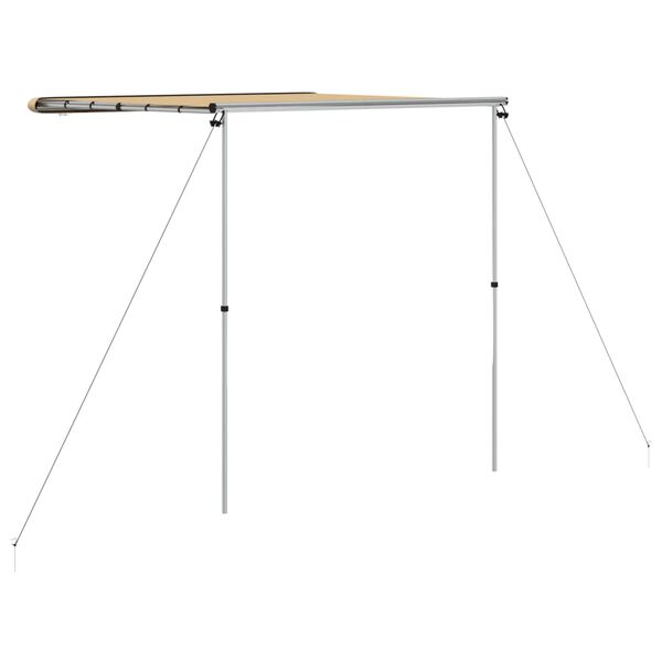 vidaXL Toldo para autocaravana 2,4x2x2,15 m bege