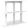 vidaXL Prateleira de Parede Montagem na parede Branco 80 x 20 x 75 cm
