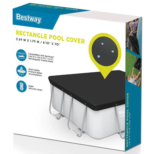 Bestway Flowclear Cobertura de piscina 269x179 cm