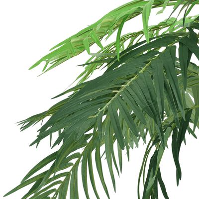 vidaXL Palmeira phoenix artificial com vaso 305 cm verde