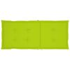 vidaXL Cadeiras jardim c/ almofad&otilde;es verde brilhante 2 pcs teca maci&ccedil;a